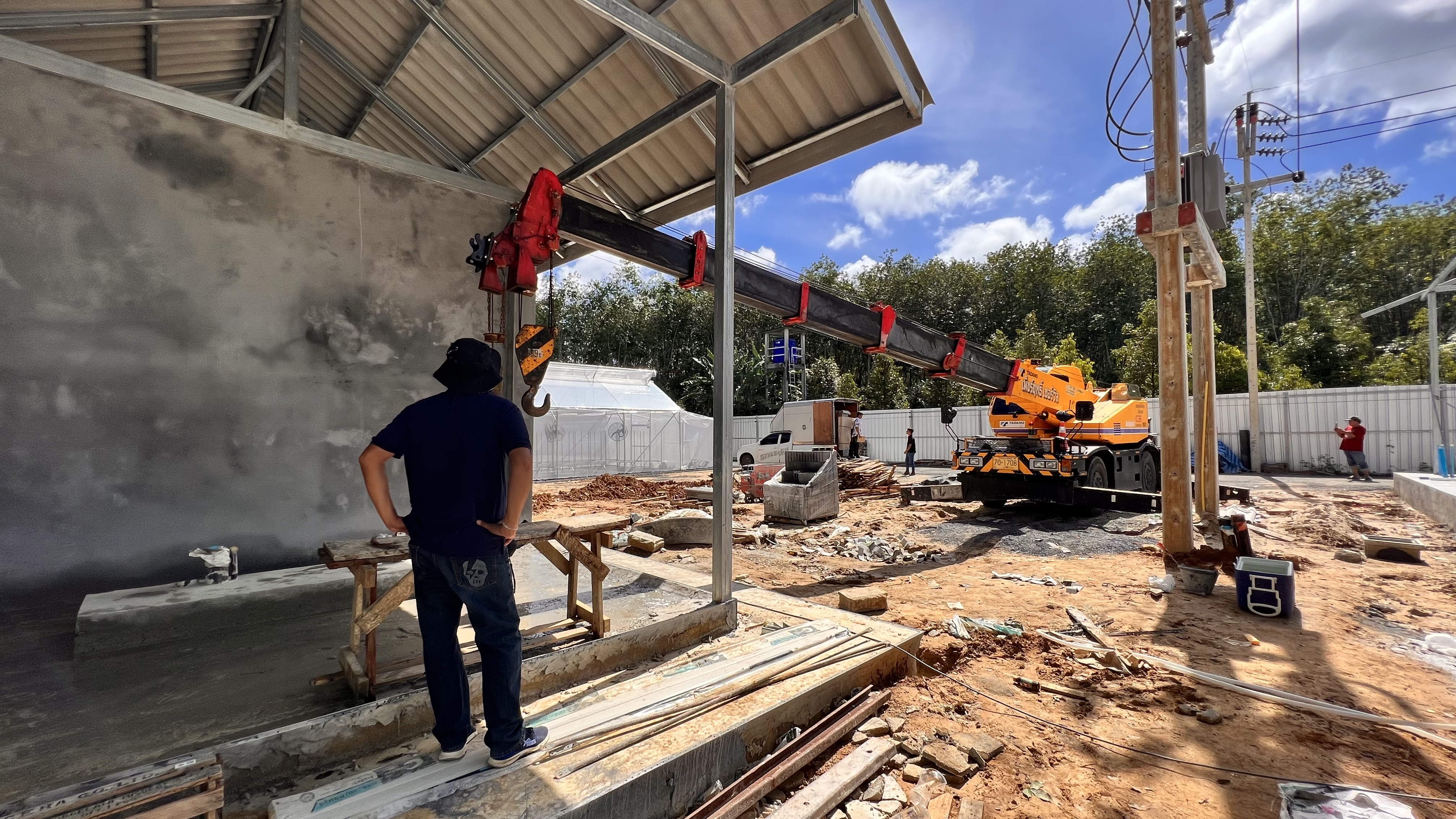 On-Site Substation Equipment Handling